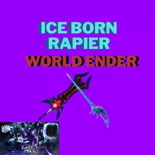 GPO World Ender & Ice Born Rapier combo ⌛ fast delivery⌛