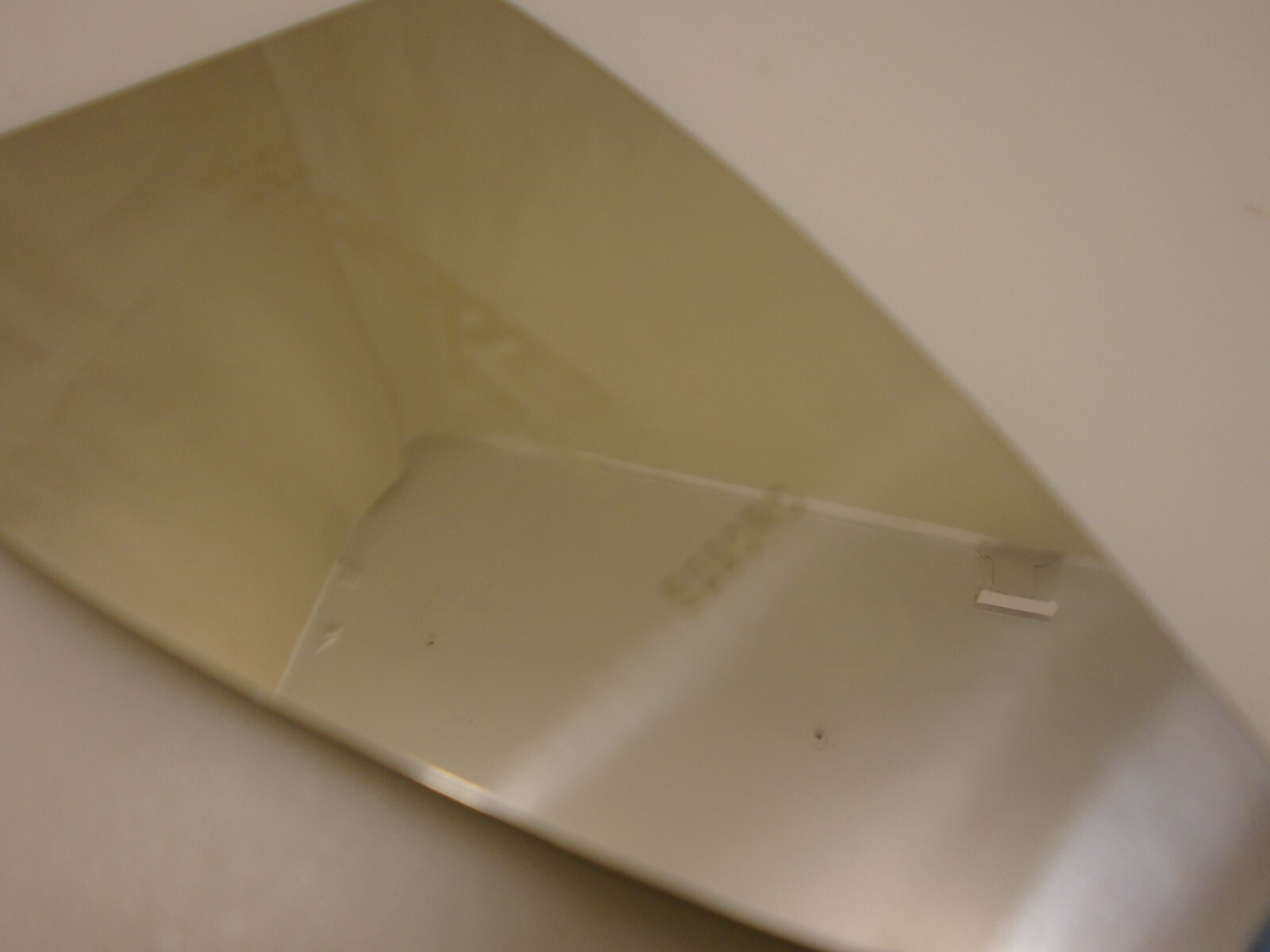 Dexter Russell USA Stiff Stainless Pot Pan Scraper 3" Angle Blade Lt Blue S290RC