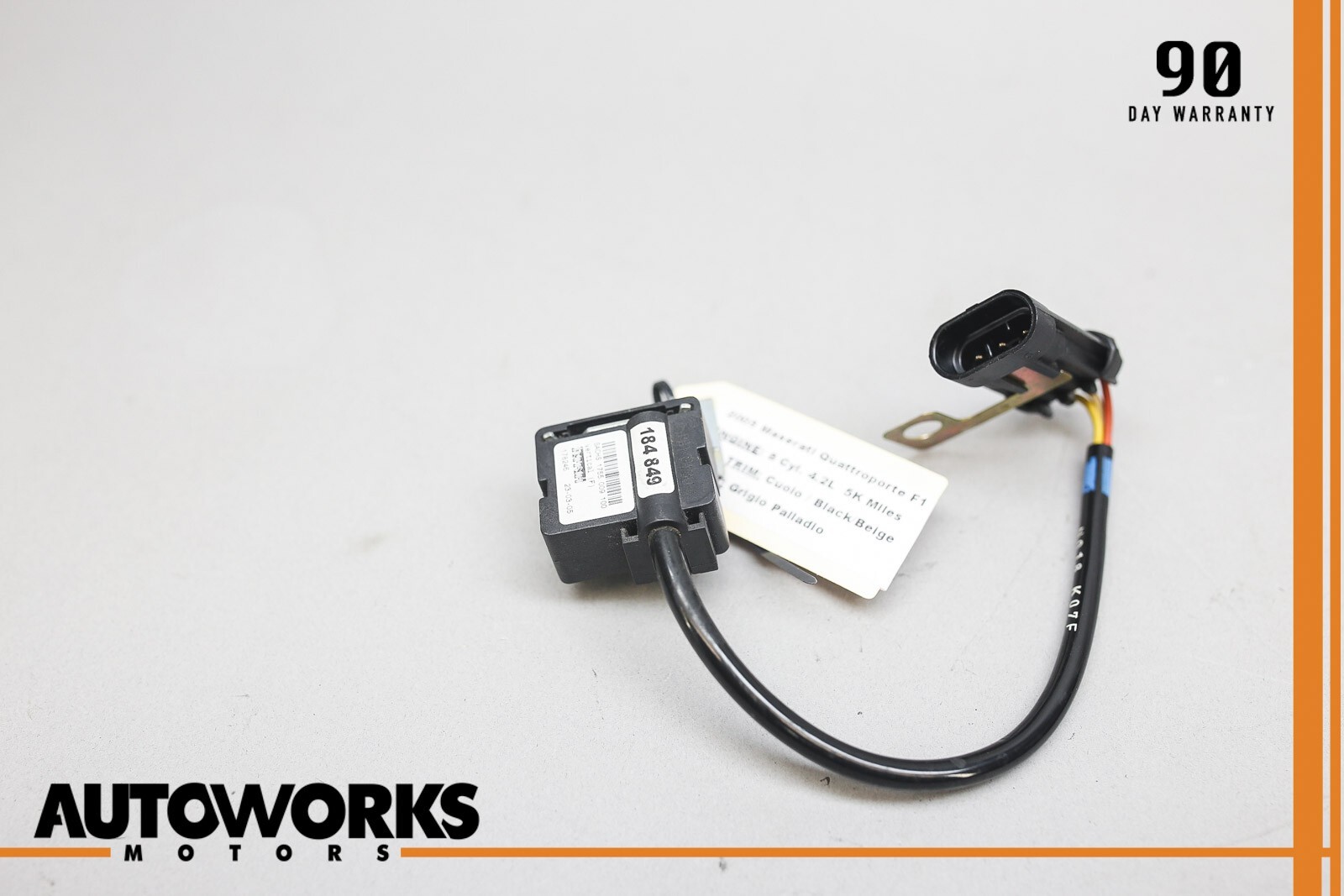 04-19 Maserati GranTurismo Quattroporte M139 Vertical Acceleration Sensor OEM