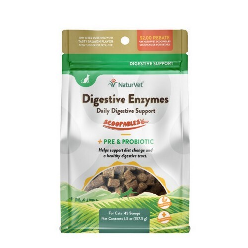 Enzimas digestivas Scoopables para gatos 5,5 OZ