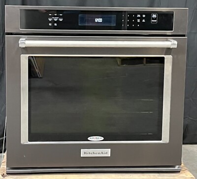 KitchenAid KOSE500EBS 30 Inch Single Convection Electric Wall Oven