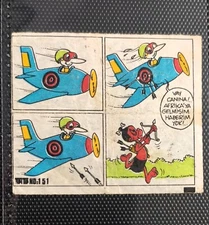 Early Tipi Tip Kent #151 TipiTip Chewing Bubble Gum Wrapper RARE