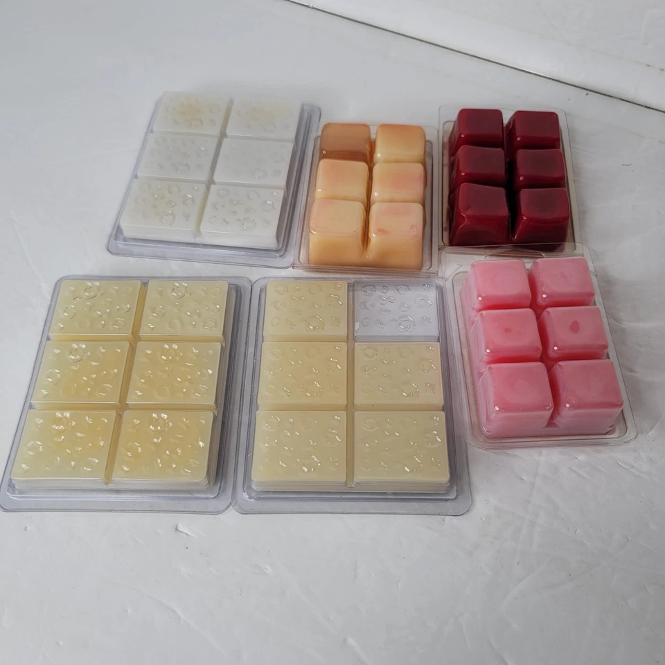 Asst Fragranced Wax Melts 6 Packs Cherry Almond Rose Fireside Tyler Fig Paparazz - Image 2 of 4