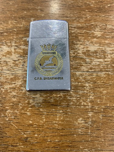 1976 C.F.B. Shearwater Niagara Falls Zippo Lighter with Original Case - Picture 11 of 11