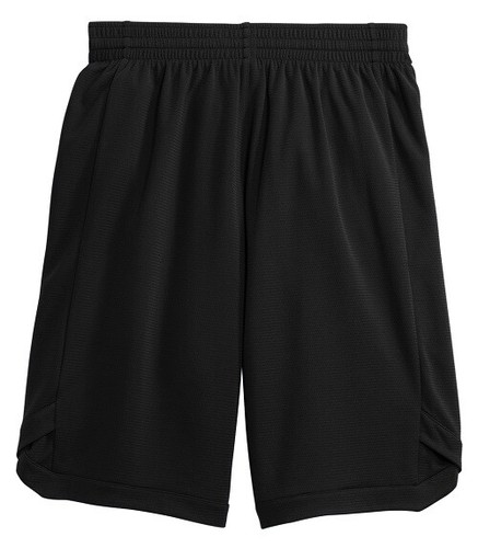 MEN'S CLOSED HOLE MESH SHORT, SIDE PANEL POCKETS, OVERLAP NOTCH HEM, XS-4XL - Picture 10 of 10
