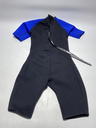 Body Glove Wetsuit Juniors Spring Shorty Size 14 Pro 2 Black/Blue 2/1 - Picture 2 of 8