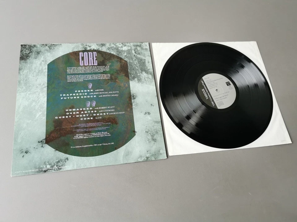 CORE CTI Vinyl LP Conspircay International COIL CAZAZZA LUSTMORD BOYD RICE 1988 - Image 2 of 2