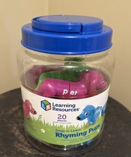 Learning Resources Full Set Snap-n-Learn Rhyming Pups
