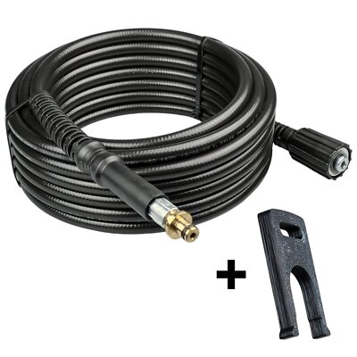Hochdruckschlauch für Kärcher K2/K3/K4/K5 M22 x1,5 IG wie 6.390-463.0 + Clip