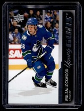 2021-22 Upper Deck Young Guns William Lockwood Rookie #490 Vancouver Canucks