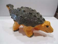 TOY ANKYLOSAURUS DINOSAUR HARD TAIL PLANT EATER FIGURE 2005 5 1/2 X 2 1/2 ''