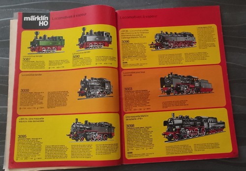 ANCIEN CATALOGUE et TARIF MARKLIN ANNEE 1977 TRAIN HO modelisme jouet - Imagen 3 de 8