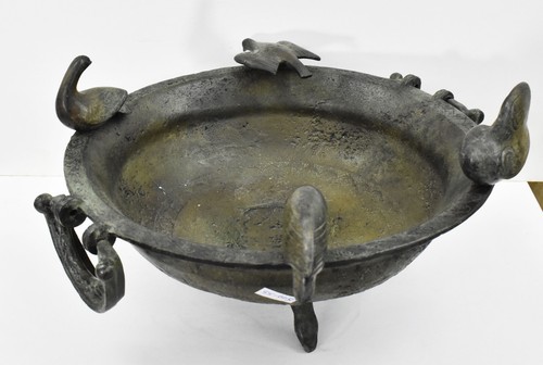 Bronze Bowl with Doves - Mosaic of the Doves Capitoline Museum - Emperor Hadrian - Picture 4 of 6