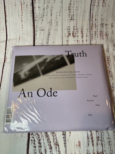 Seventeen An Ode: Truth Purple Cd w/ Booklet K-Pop Woozi Photo Booklet - Picture 2 of 17