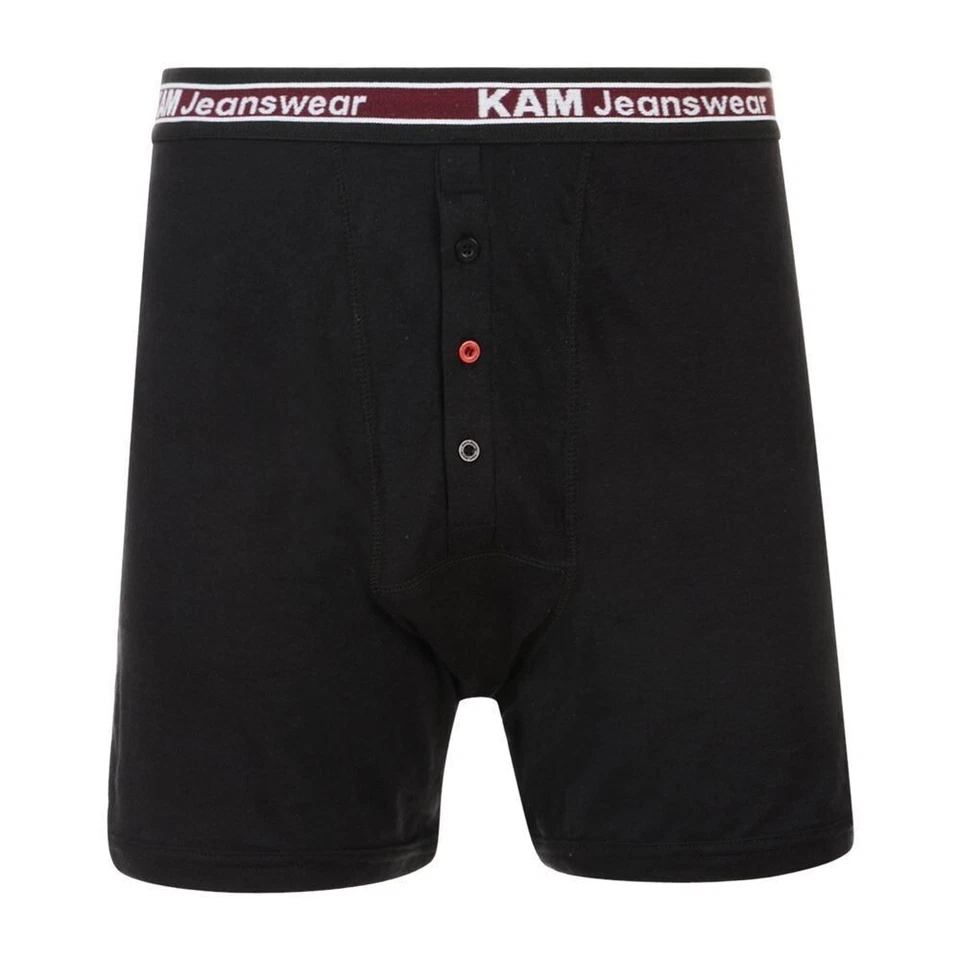 KAM Lot De 3 Boxers En Coton 2XL À 8XL - Photo 2/4