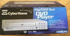 CyberHome DVD Player CH-DVD 300ZS, remote/cables, brand new