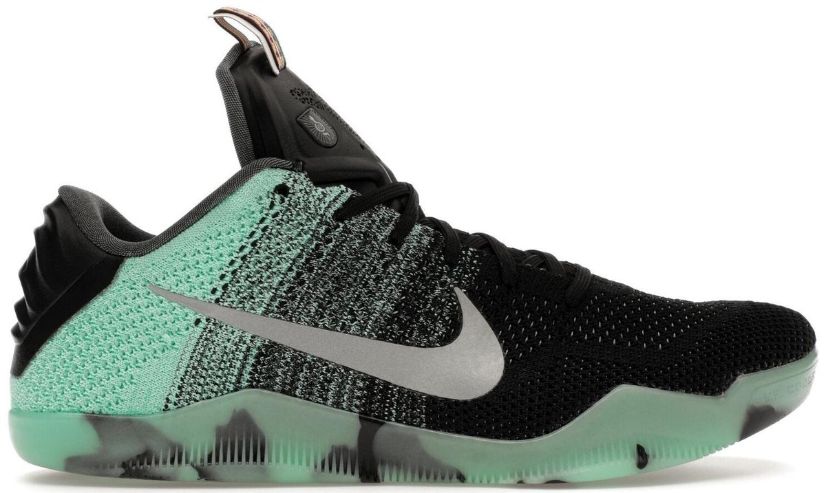 バスケットボール NIKE - Nike Kobe 11 Elite Low ID NEW Nike Kobe XI Elite Low Flyknit iD Grinch Neon Green Sz