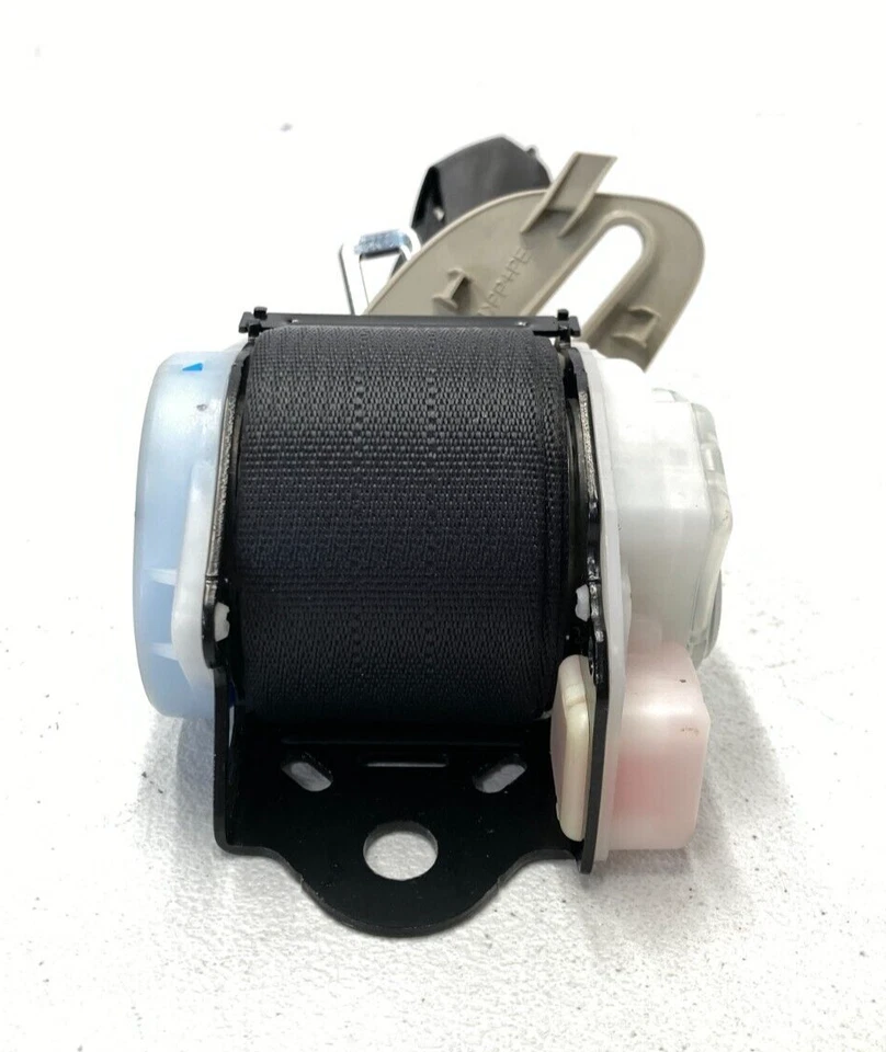 08-12 Infiniti EX35 conductor izquierdo trasero cinturón de seguridad retractor negro OEM 888443WW0C Foto 3 de 4