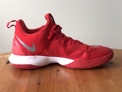 MEN'S NIKE ZOOM SHIFT TB BASKETBALL SHOES 897811-600 UNIV. RED SZ 13