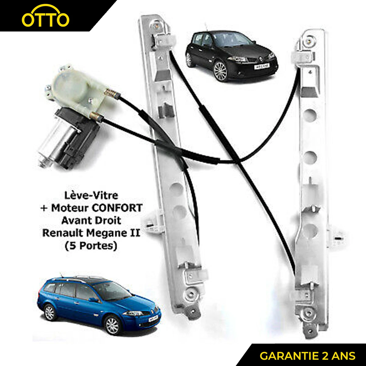 Elektrischer Fensterheber Option Komfort Megane 2 AVD 7701378239  