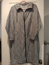 Marimekko X Uniqlo Pocketable Long Lightweight Parka Travel Coat Size Xsmall