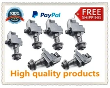 6 Pcs MCP-1440 Ignition Coil pack for Nissan R34 Skyline GTT RB25DET Neo Coil 