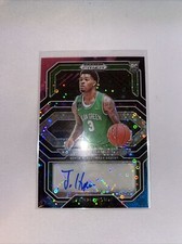 JAVION HAMLET 2021-22 PRIZM DRAFT Rookie NEBULA Circles AUTO /5 RC Jersey #