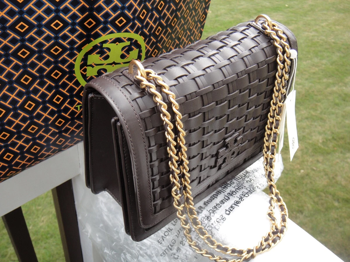 Tory Burch, Bags, Black Tory Burch Leather Crossbody