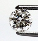GIA loose certified .61ct SI1 E round diamond 5.51-5.56x3.23mm vintage estate  — photo 2