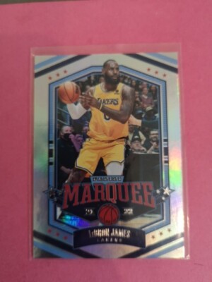 LeBron James Los Angeles Lakers Panini Marquee NBA Karte 2021-22 #364