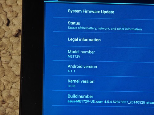 Asus Memo Pad ME172V 7" 16GB, 1GB Ram Android Tablet - Picture 6 of 14