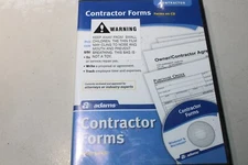 NEW Adams Contractor's Library Business Legal Forms on CD Over 500 Forms & Tools