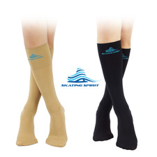 Figure Skating Knee High Socks 2 Pairs 