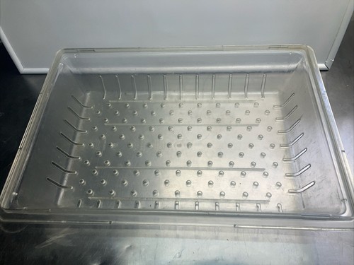 Carlisle Food Service Products Full Size Cooler Food Pan 5” Deep, Clear .