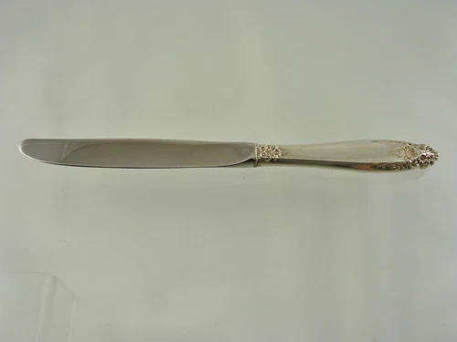 PRELUDE 1939 PLACE DINNER KNIFE HH MODERN BLADE 9" BY INTERNATIONAL STERLING