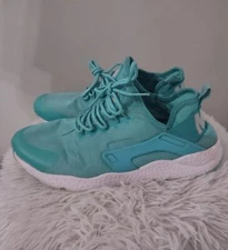 Nike Air Huarache Run Ultra Athletic Running Shoes Green Mens size 10