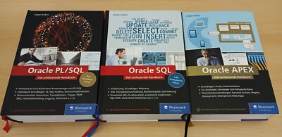 Jürgen Sieben | 3 Bände: Oracle SQL, PL/SQL, APEX | Rheinwerk Verlag