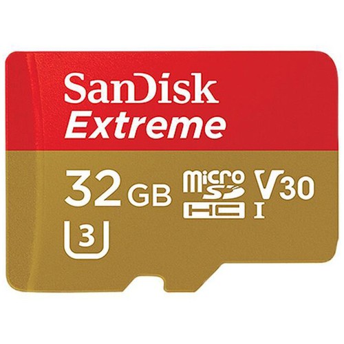 SanDisk 32GB/64GB Extreme Micro SDHC UHS-I U3 4K 90MB/S Memory Card Class 10 - Photo 2 sur 8