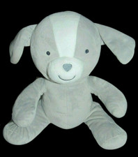 Carters Gray Puppy Dog 11" Security Lovey