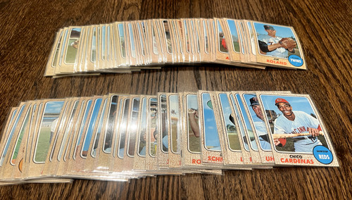 1968 Topps Baseball #300-598 U-Pick. Complete your set. Bulk Discounts.