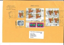 United Nations Stamped Envelope to Germany from Arleigh Gaines (737)