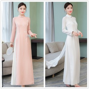 slim fit long frocks