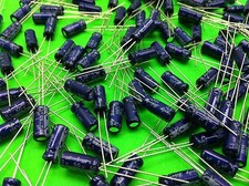 25 pcs 1800uf 6.3V 105' RADIAL ALUMINUM ELECTROLYTIC CAPACITOR 8x20
