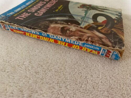 War of the Wing-Men / The Snows of Ganymede - Poul Anderson - ACE #D-303 Signed - Picture 3 of 10