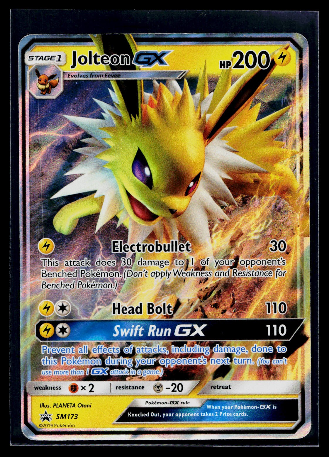 🎴Jolteon GX #SM173 SM Promos Promo Near LP