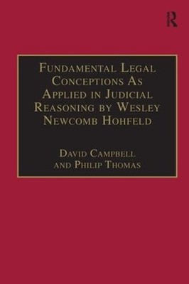 Fundamental Legal Conceptions As Applied in Judicial Reasonin... - 9781855216686