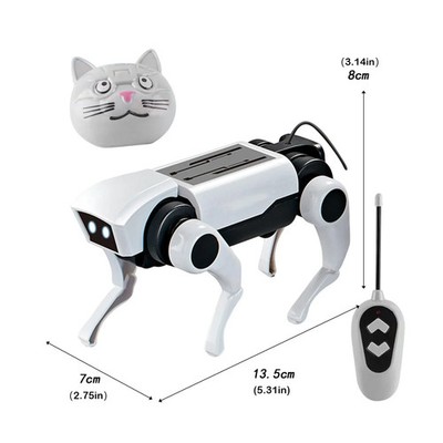 Elektrischer Roboter Hund Bausatz Spielzeug Kindergeschenk DIY Modell Kinder