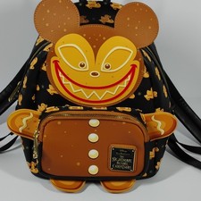 Loungefly Disney Nightmare Before Christmas Mini Backpack Black Brown