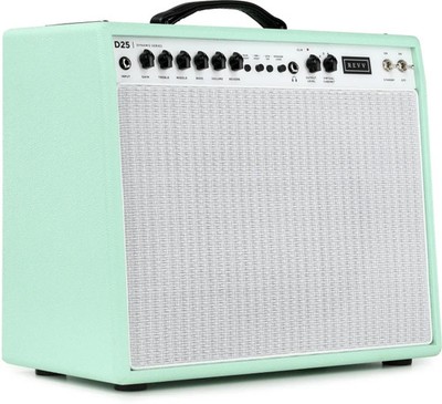 Revv Dynamis D25 Combo Amplifier - Seafoam Green, Sweetwater Exclusive