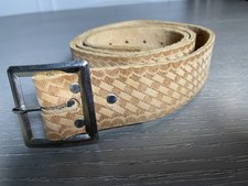 CLC Custom Leather Craft Top Grain Cowhide Belt Size 36-46 Made In USA